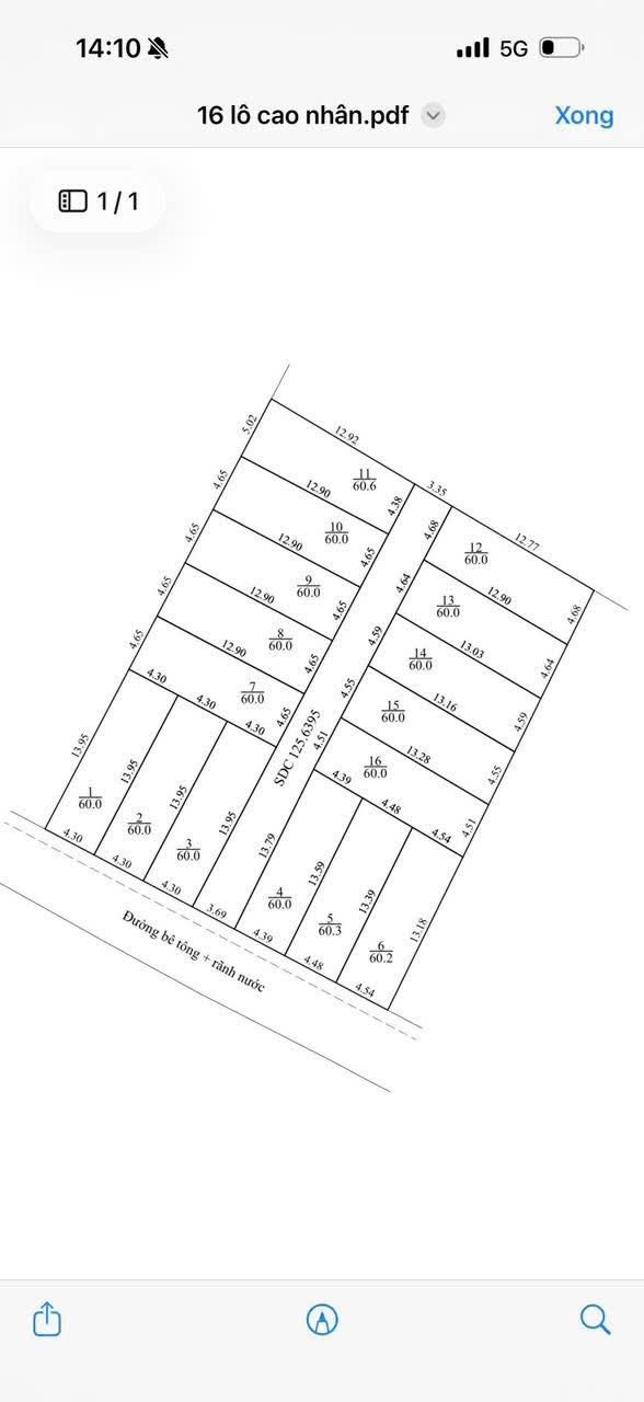 Đất Lô Góc 60m² Thủy Nguyên, Hải Phòng - Giá Hời 7xx Triệu