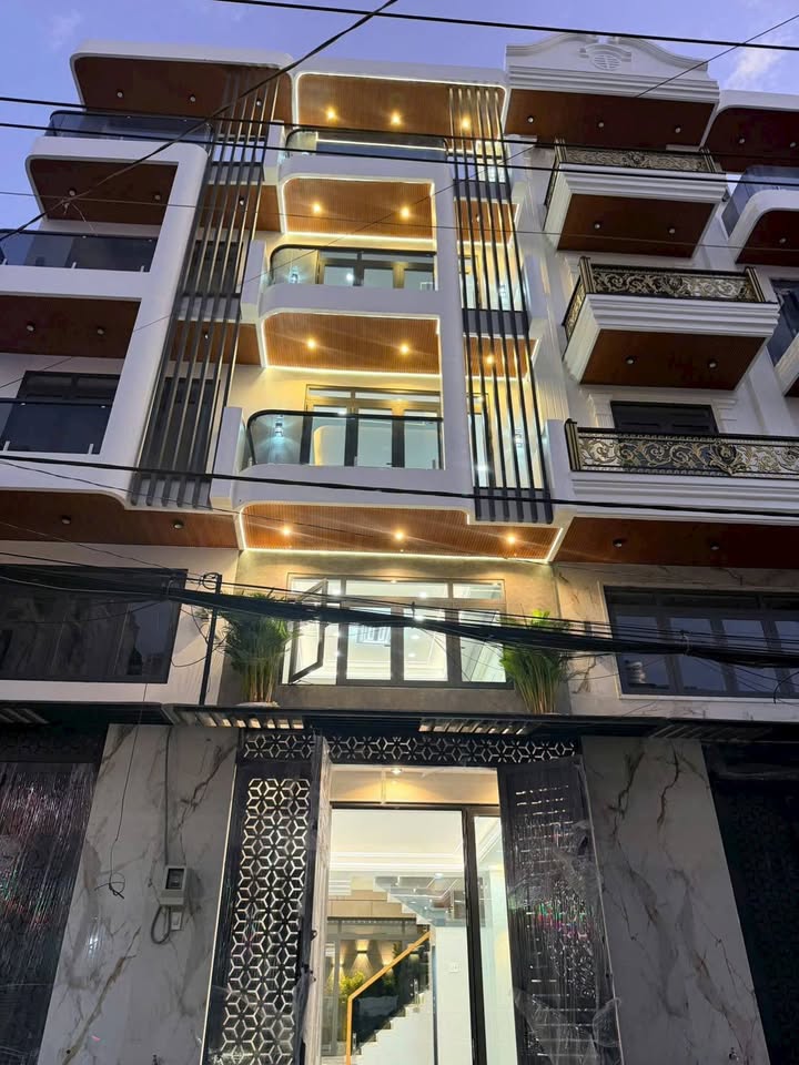 Nhà 2MT Kinh Doanh Gò Xoài Bình Tân 66m² - 5 Tầng Luxury, Ô Tô Vào Nhà