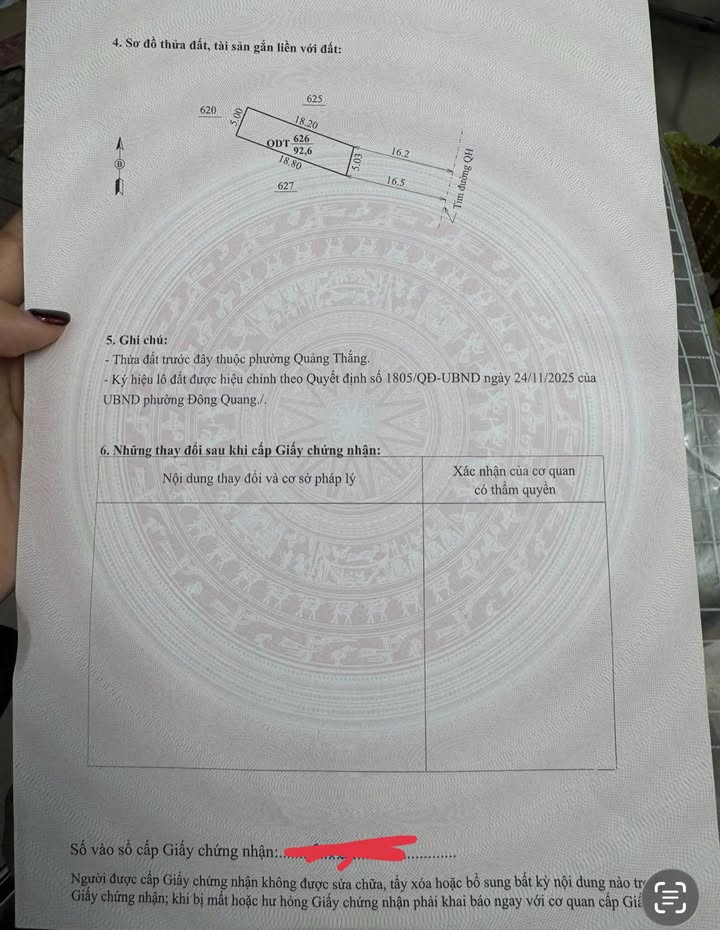 Đất Vàng Mặt Tiền Trục Chính Trịnh Kiểm, Quảng Thắng, Thanh Hóa - 93m² Hướng Đông Nam