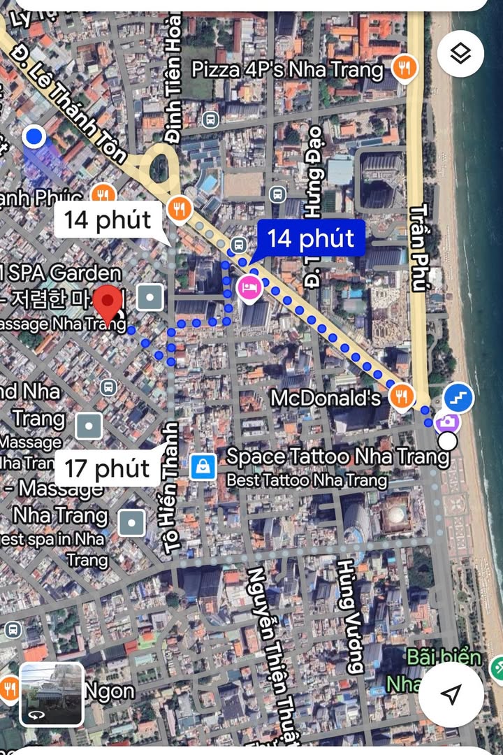 Nhà Mặt Tiền Kinh Doanh Huỳnh Thúc Kháng Nha Trang 134m² - 2 Mặt Tiền