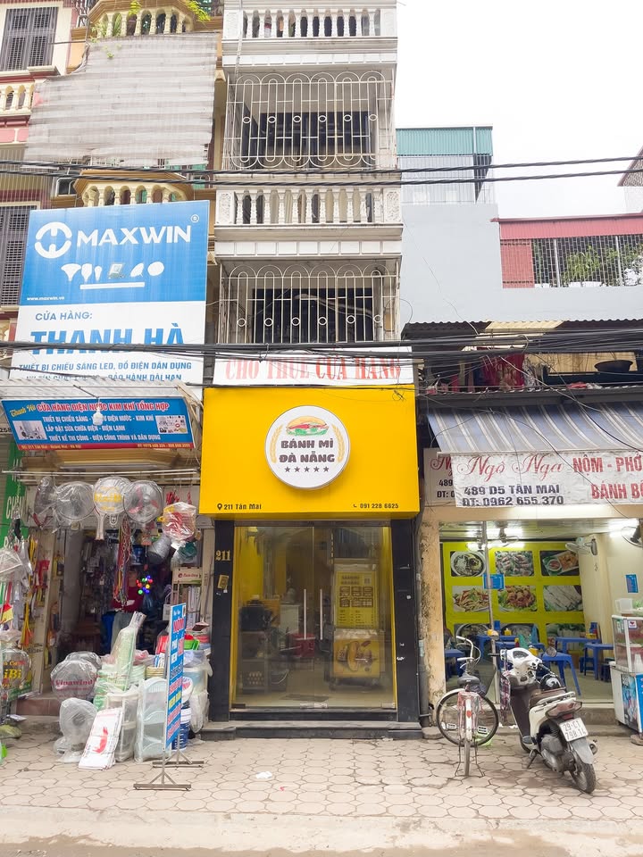 Cho thuê mặt bằng kinh doanh 25m² mặt phố Tân Mai, Hoàng Mai - Giá 7 triệu/tháng