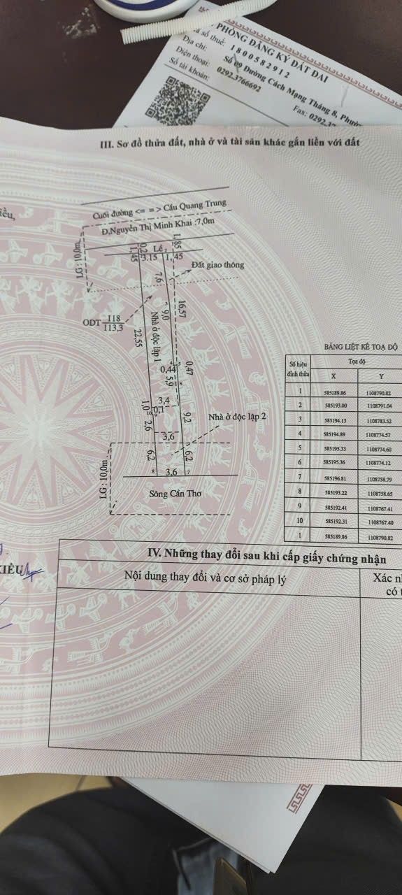 Nhà phố Nguyễn Thị Minh Khai 113m² 5.5 tỷ - Mặt tiền kinh doanh