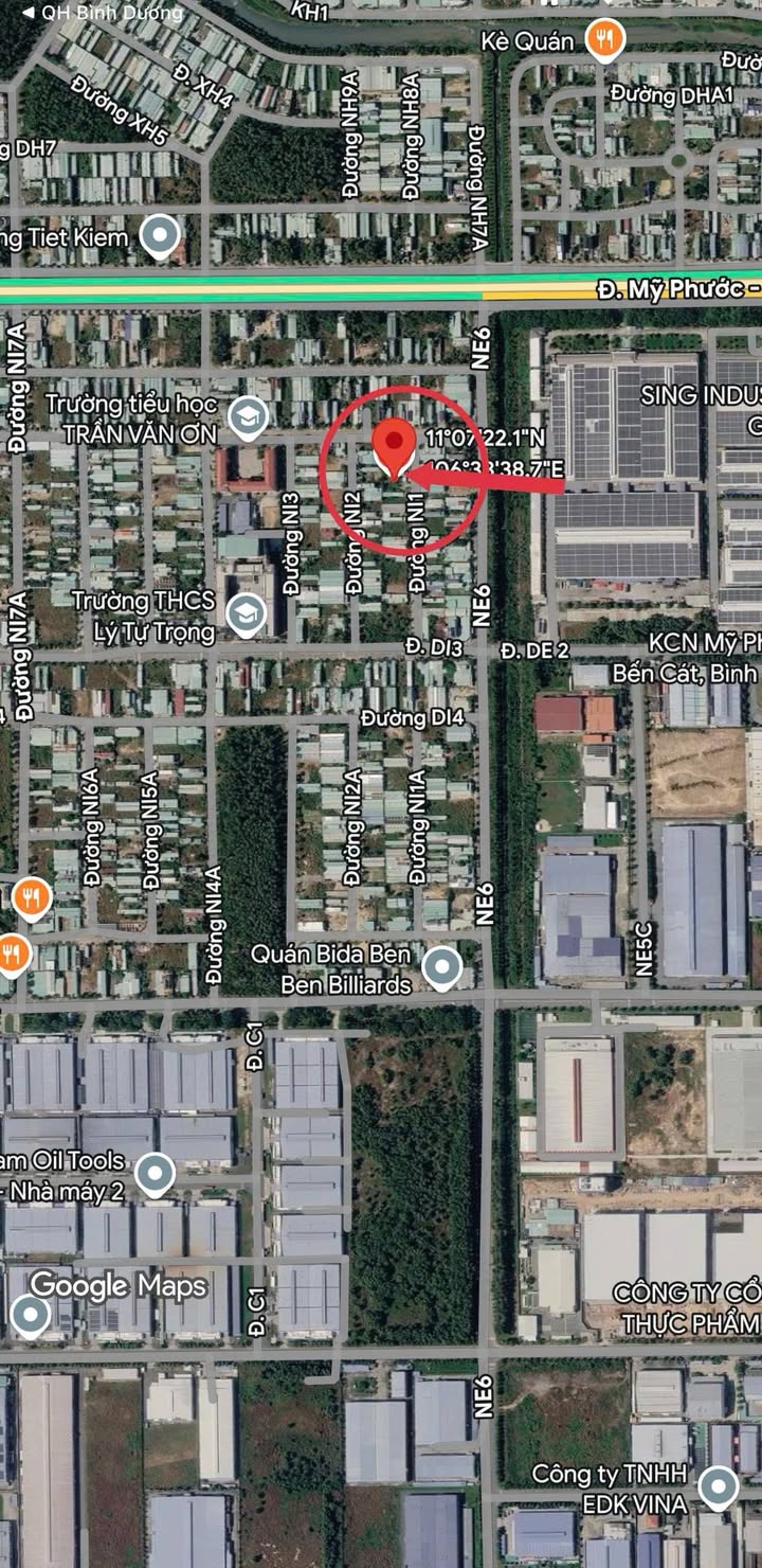 Đất Nền Mỹ Phước 3 150m² Sổ Hồng Thổ Cư Full - Gần KCN