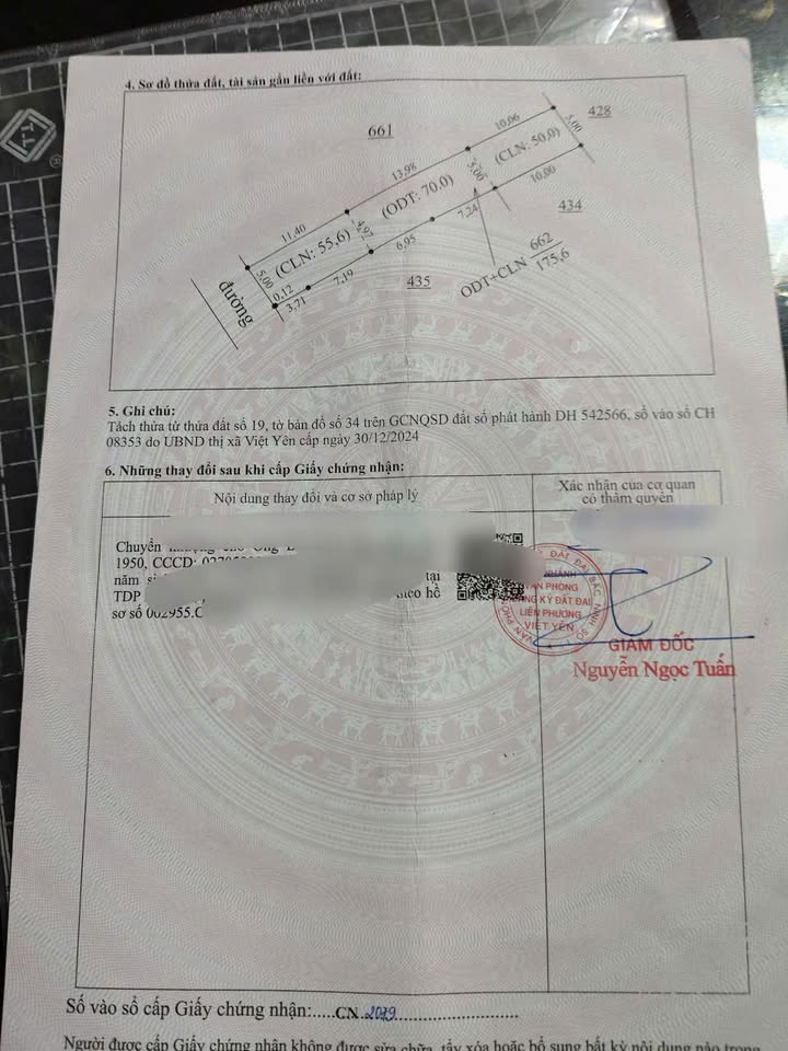 Bán Đất Nền 175m² Trung Sơn, Bắc Ninh - Giá 8xx Triệu, Ô Tô Tới Đất