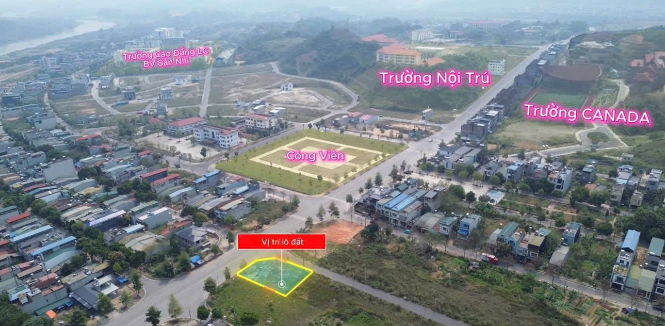 Đất Biệt Thự 2 Mặt Tiền Đường 19/5 Lào Cai - 362m² Sổ Đỏ