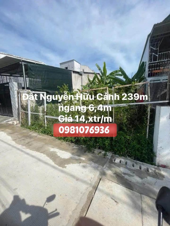 Đất Kiệt Nguyễn Hữu Cảnh Huế - 239m² - 3.35 Tỷ - Sẵn Sàng Đầu Tư
