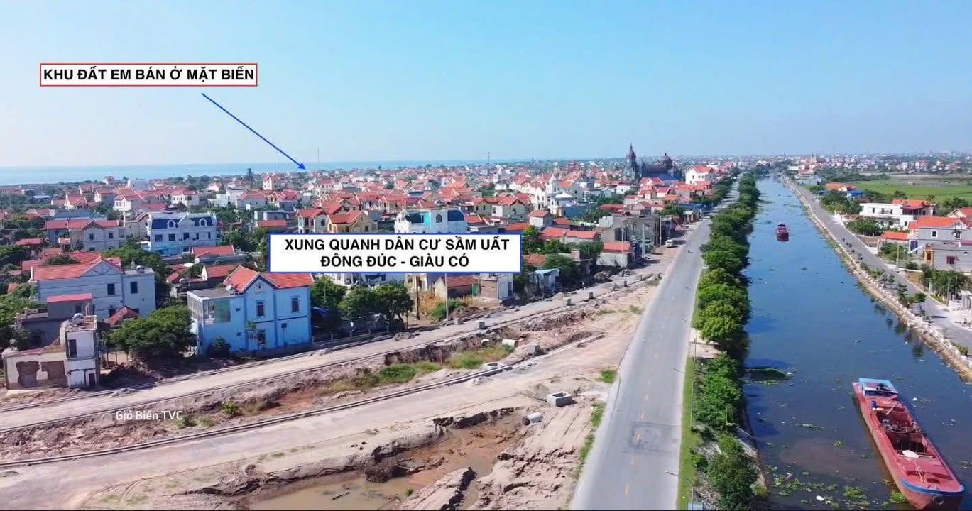 Đất Biển Hải Hậu 90m² - Hơn 1 Tỷ, Trung Tâm Thịnh Long, Sổ Đỏ Sẵn Sàng