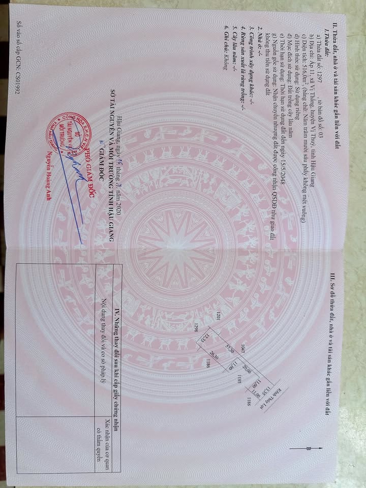 Đất nền Quốc lộ 61, Long Mỹ 761m² - Tiềm năng tăng giá!