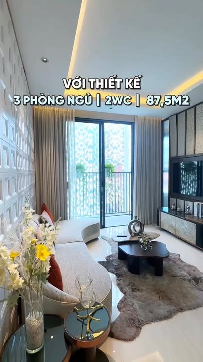 Căn hộ Simona Heights Quy Nhơn 87.5m² 3PN - View biển triệu đô
