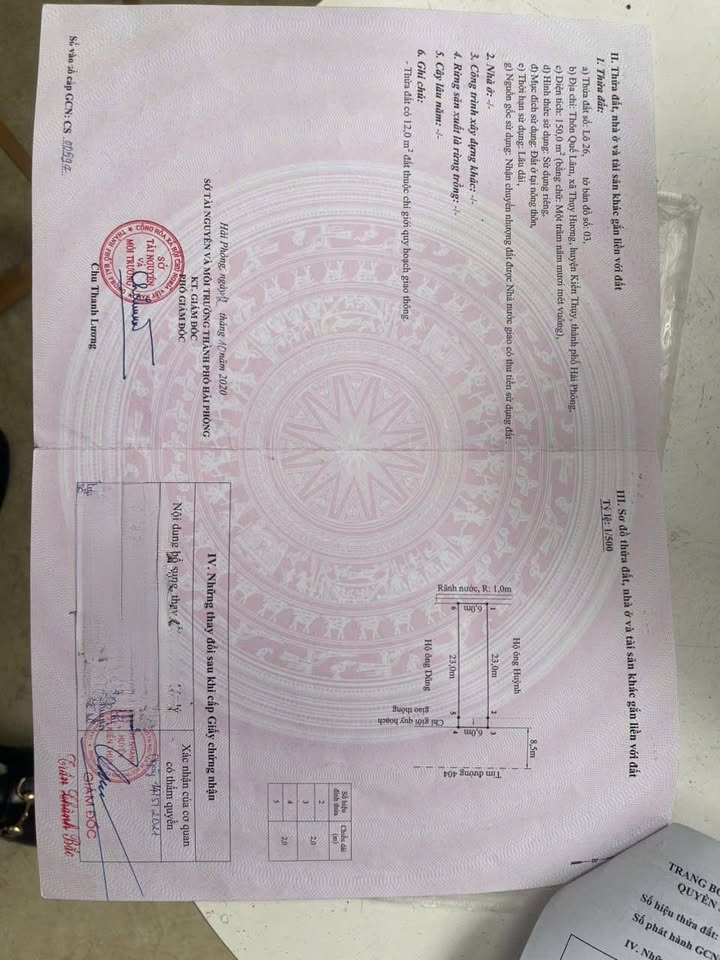 Đất Nền Mặt Đường 404 Quế Lâm, Kiến Thụy - 150m² Sổ Đỏ, Giá 5.2 Tỷ