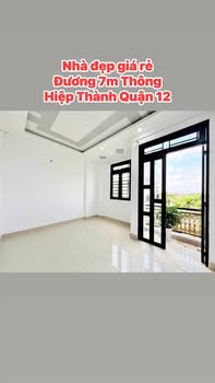 Nhà Phố 3 Lầu Hiệp Thành, Q12 - 54m² Sẵn Sàng Ở & KD