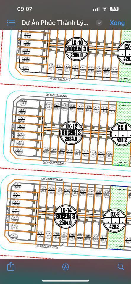 Đất nền KĐT Phúc Thành 100m² - Hướng Nam, Sổ đỏ sẵn, Giá tốt
