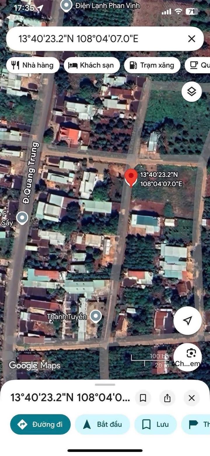 Bán Nhanh 2 Lô Đất Thổ Cư 120m² Giá 450 Triệu/Lô Tại Chư Sê, Gia Lai