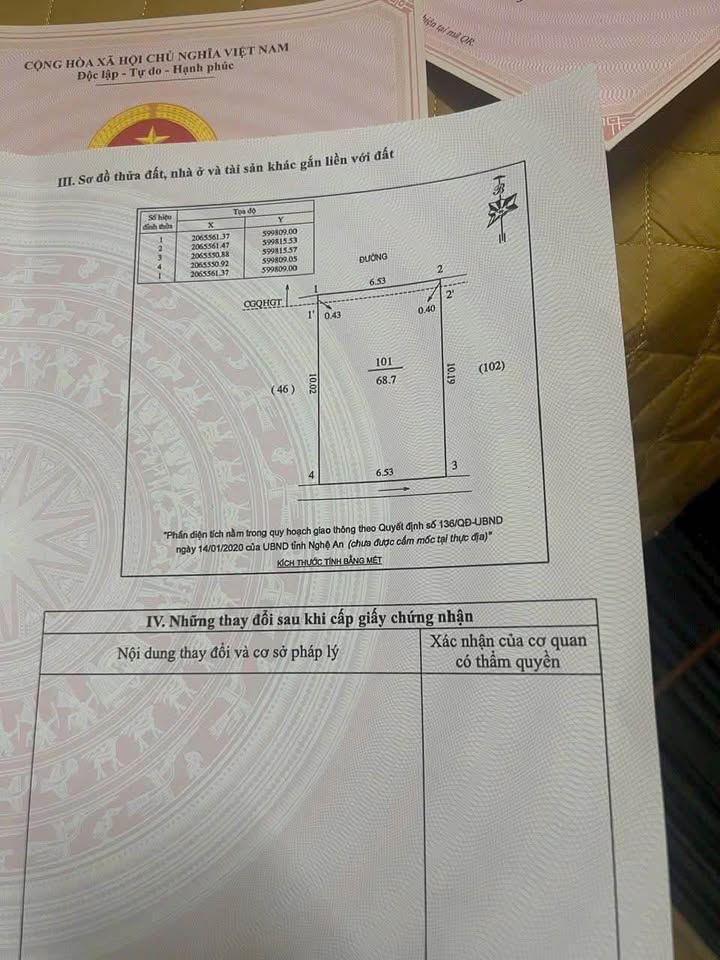 Nhà 70m² Phường Trường Thi, Vinh - 3 Tầng, Ô tô vào nhà, Gần Hồ Gươm