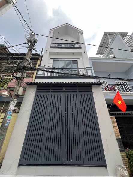 Nhà 4 Tầng Hẻm 5m Phạm Thế Hiển Q8 - 4PN, Sổ Hồng Riêng