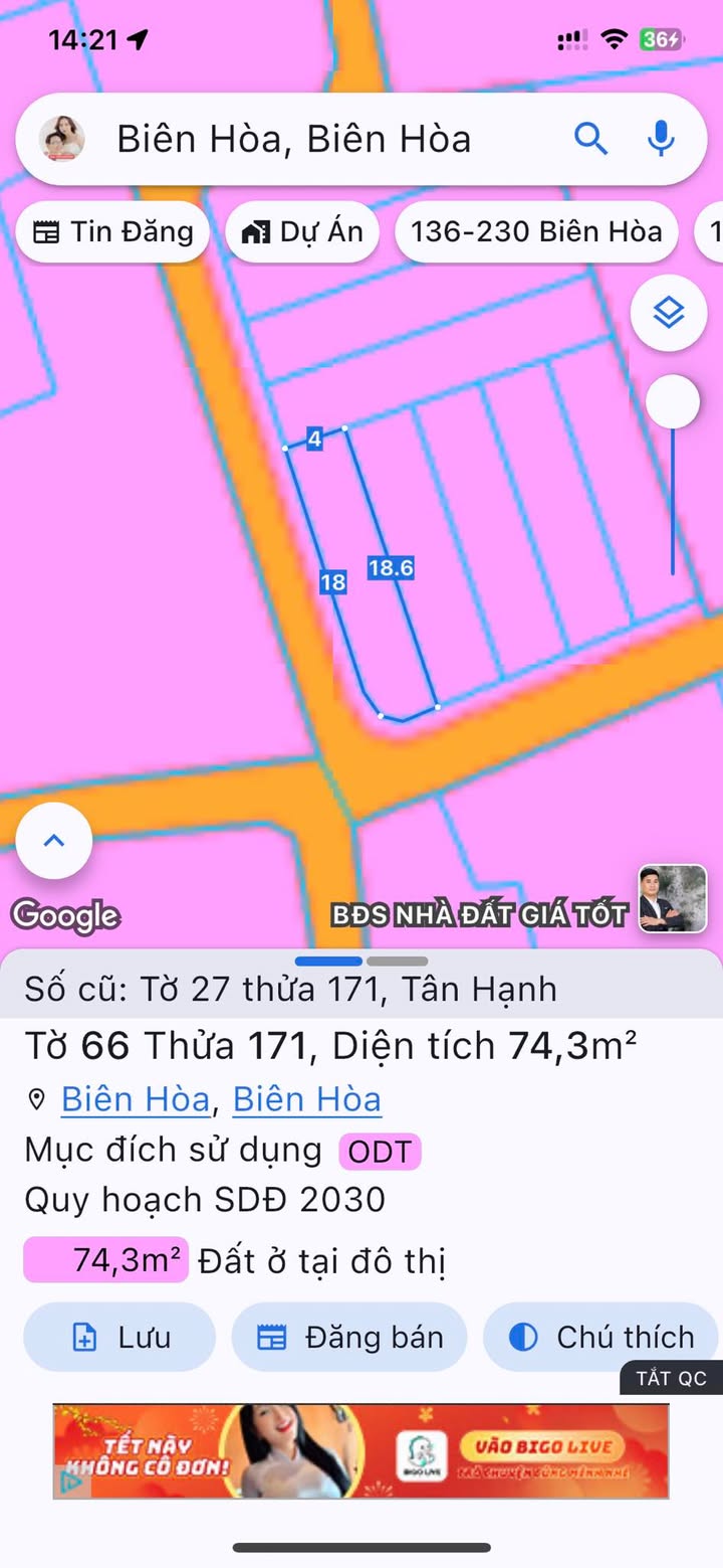 Nhà Phố Tân Hạnh Biên Hòa 72m² giá 2.2 tỷ - Vị trí đắc địa, Góc 2 MT!