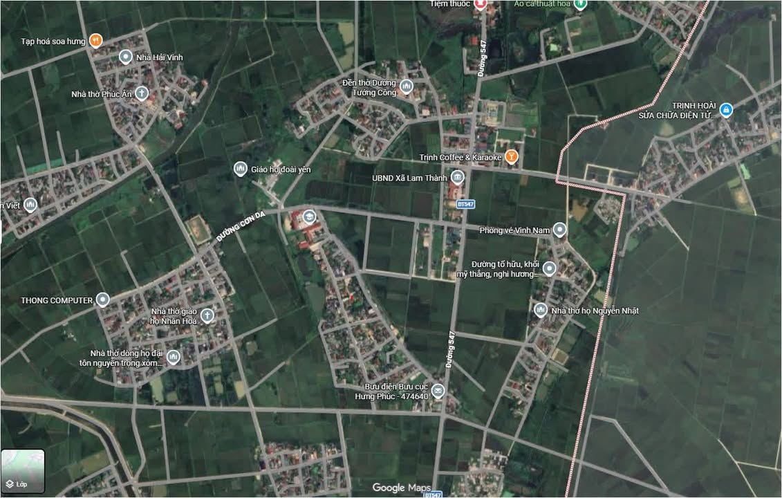 Đất Xã Lam Thành, Nghệ An - 200m² Sổ Đỏ Chính Chủ, Đầu Tư Sinh Lời