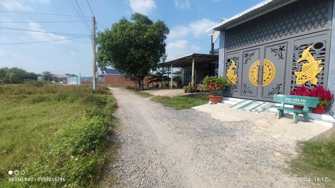 Đất nền DT824 Đức Hòa 150m² 1.45 tỷ - Sổ đỏ chính chủ