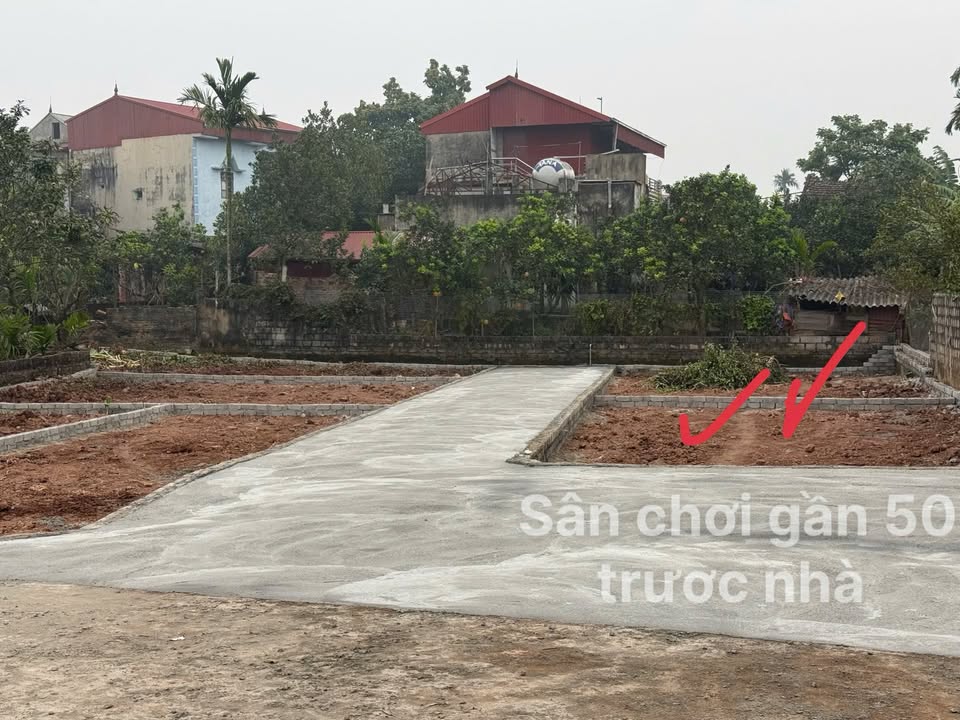 Đất nền Bạch Hạ - Phú Xuyên 82.5m² - Sổ đỏ, 2 mặt tiền, ô tô quay đầu