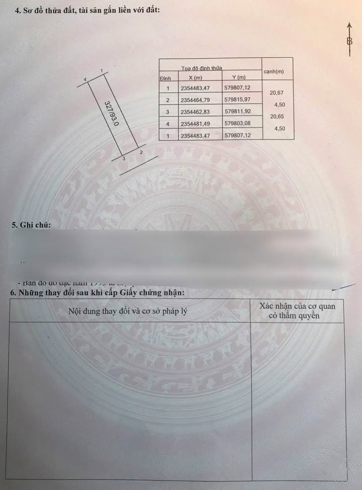 Đất nền Mê Linh 93m² - Sổ hồng sẵn, pháp lý chuẩn, gần sân golf