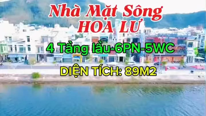 Nhà 4 Tầng Mặt Tiền Hoa Lư, Quy Nhơn 80m² - Kinh doanh đa ngành