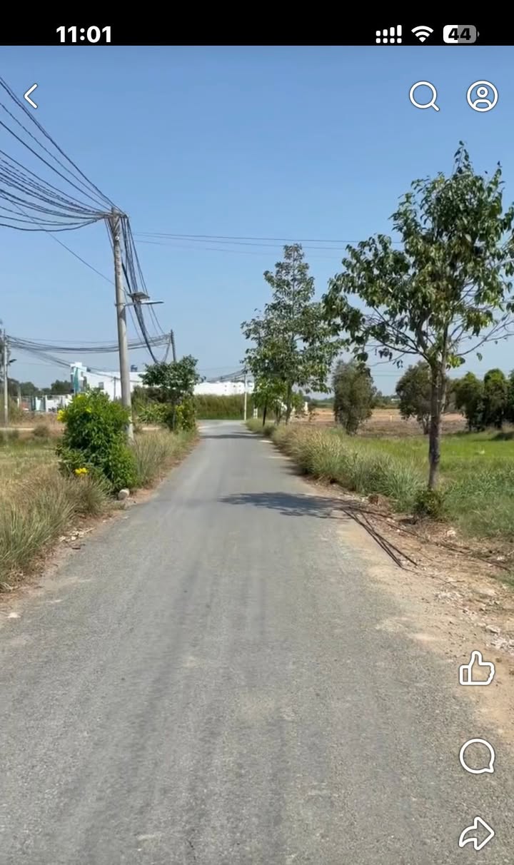 Đất nền Bàu Bàng 165m² - Mặt tiền đường Lương Văn Bào, giá 1.6 tỷ