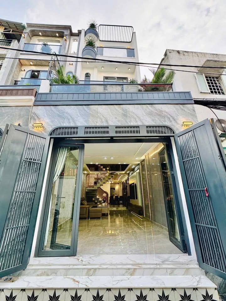 Nhà 3 Lầu KDC Sầm Uất Quang Trung, Gò Vấp - 61m², Full Nội Thất, Oto Vào Nhà