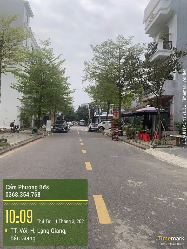 Đất nền Lạng Giang 81.2m² sổ đỏ - Kế cận chợ Vôi, sẵn sàng xây nhà