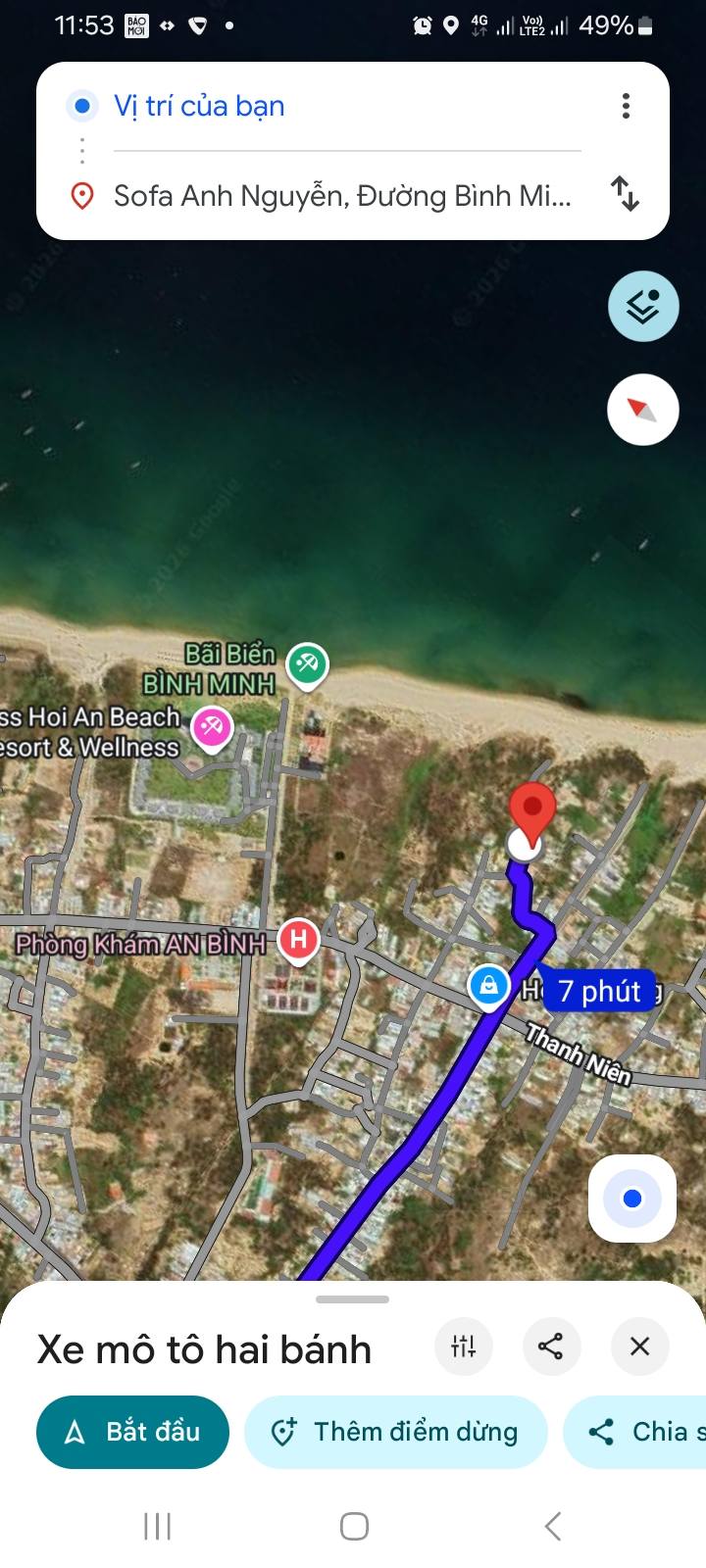 Đất nền Hội An 180m² - Sổ hồng sẵn, gần biển 100m, tiềm năng sinh lời