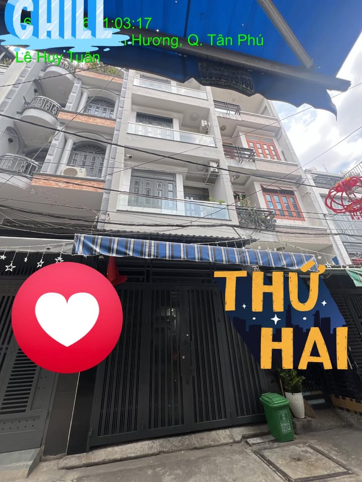 Nhà 5 Tầng Hẻm Xe Hơi 60m² Quận Bình Tân - Kinh Doanh Đa Ngành Nghề