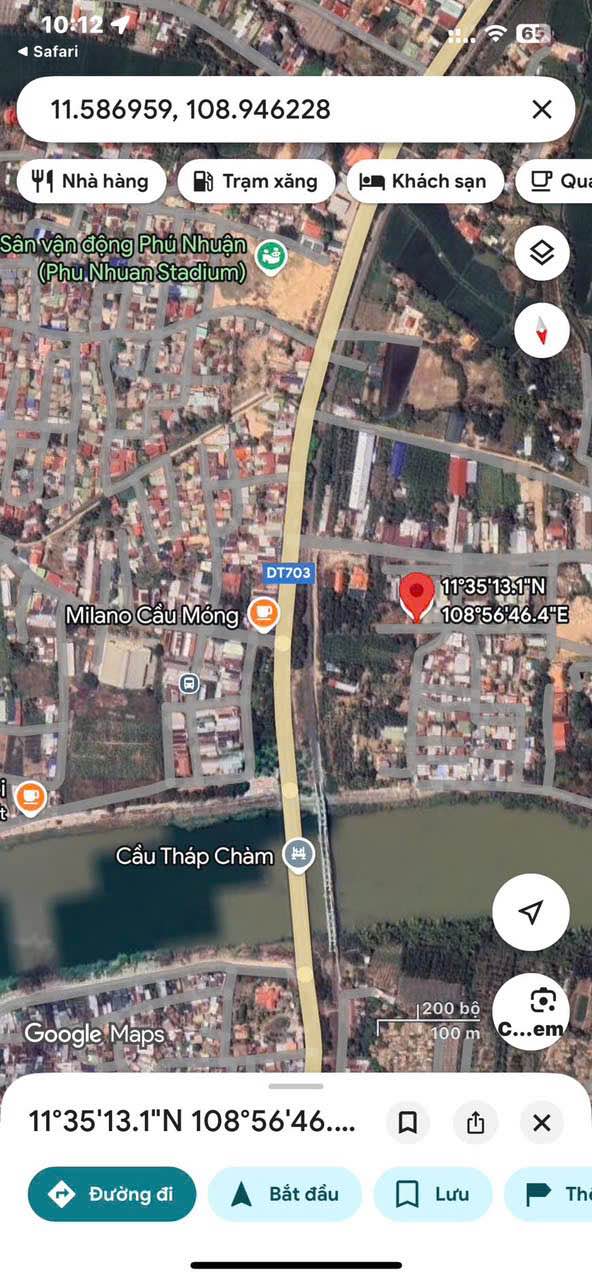 Đất TĐC Cầu Móng 100m² - Sổ hồng riêng, xây nhà an cư