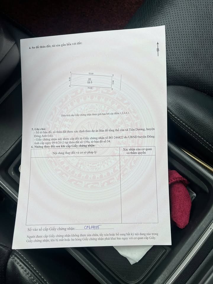 Đất Nền Đông Anh 60m² - Vị Trí Vàng, Sổ Đỏ Sẵn Sàng