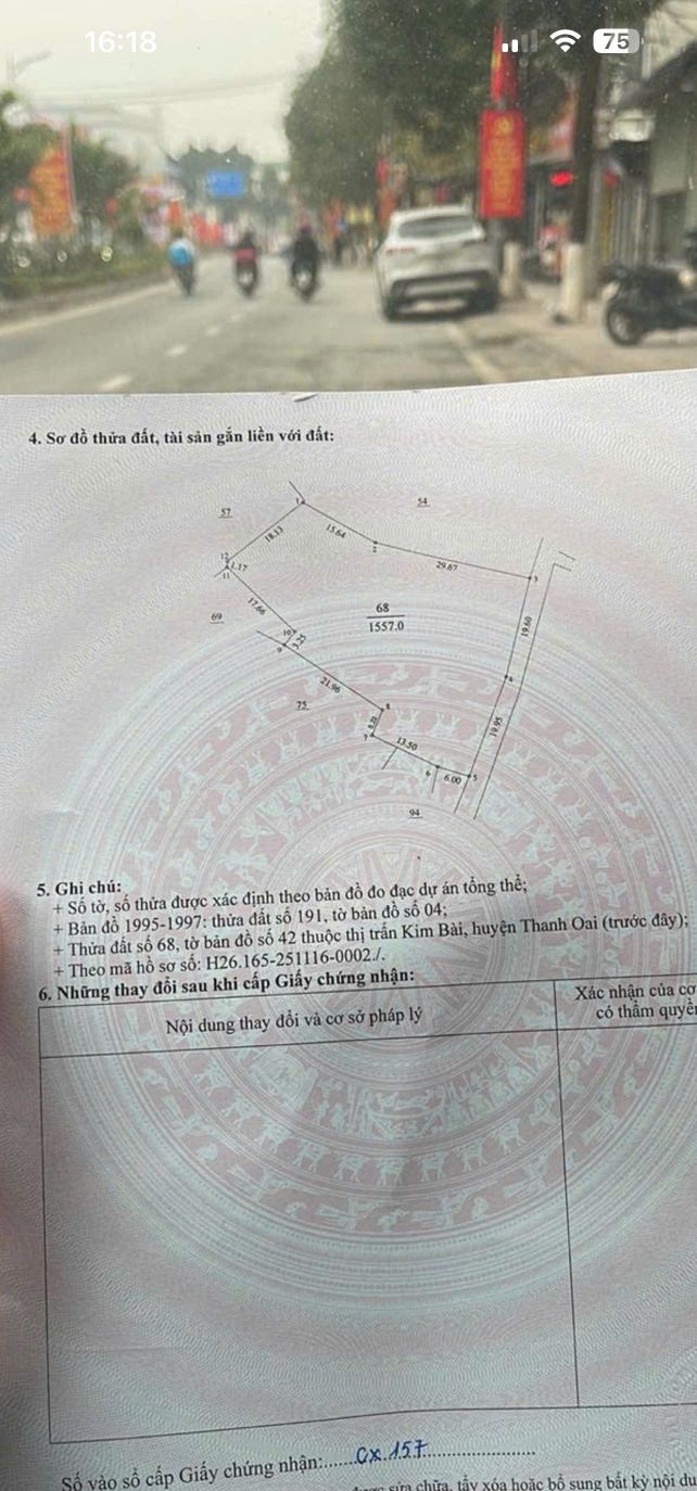 Đất nền Kim Bài - Thanh Oai 155.7m² | Đầu tư sinh lời hấp dẫn