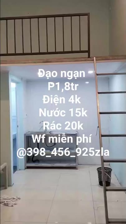 Cho thuê phòng trọ 1.8 triệu/tháng tại Quế Võ, Bắc Ninh - Gác xép, WC riêng