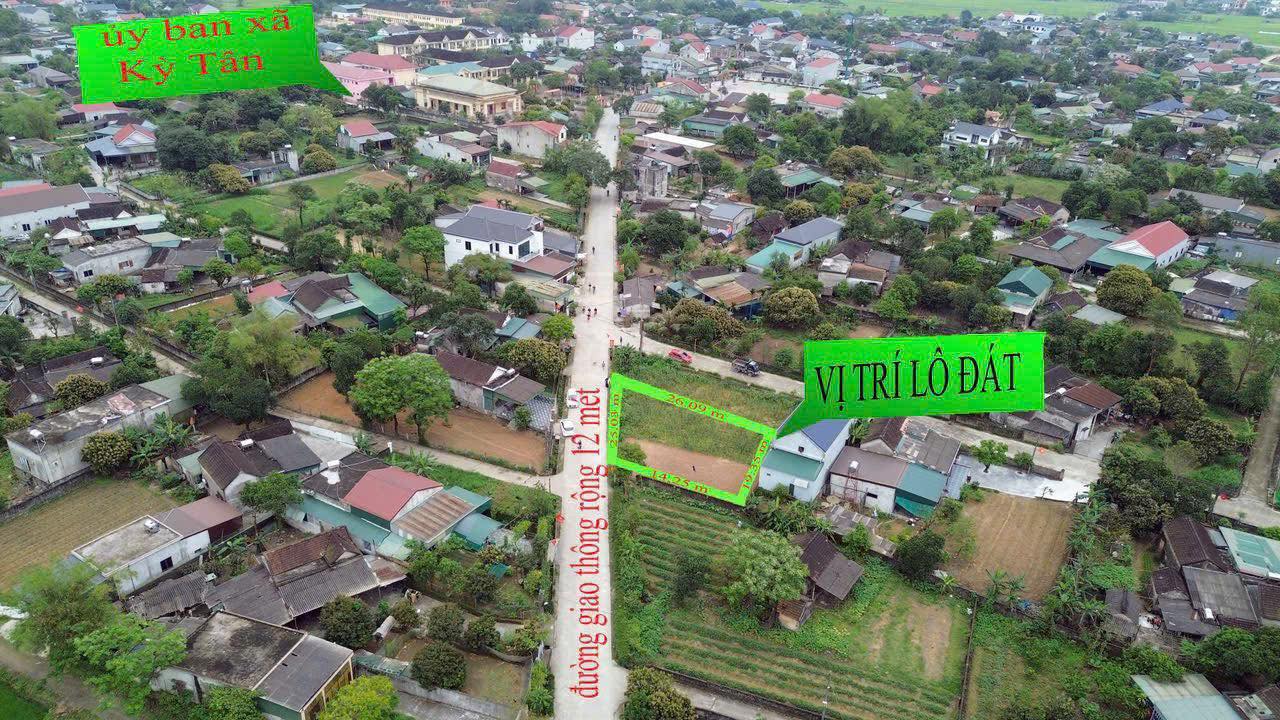 Đất Kỳ Tân Kỳ Anh 240m² 1.x tỷ - Sổ đỏ chính chủ