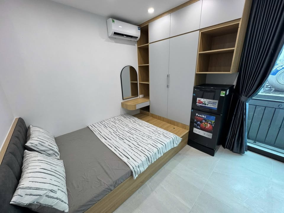 Cho thuê căn hộ 25m² Nguyễn Công Trứ, Hà Đông - Đầy đủ tiện nghi, PCCC hiện đại