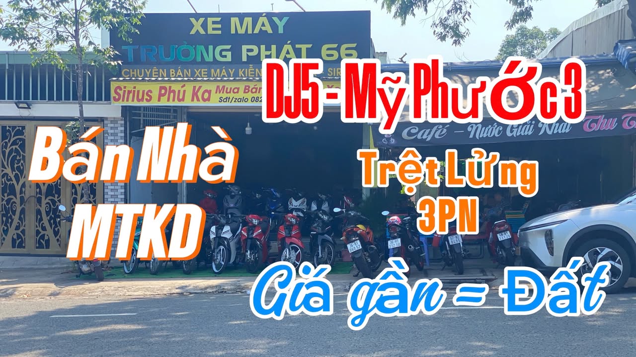 Nhà Mặt Tiền Kinh Doanh DJ5, Bến Cát - 150m², 3PN, Giá 3.9 Tỷ