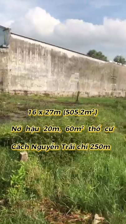 Bán đất nền La Gi 505m² sổ hồng riêng, giá 1.2 tỷ - Hẻm Cà Phê Mây