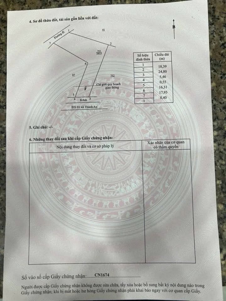 Đất 2 Mặt Tiền Đường Nhựa Xã Thành An, Bến Tre - 150m² Thổ Cư, Giá 1.15 Tỷ