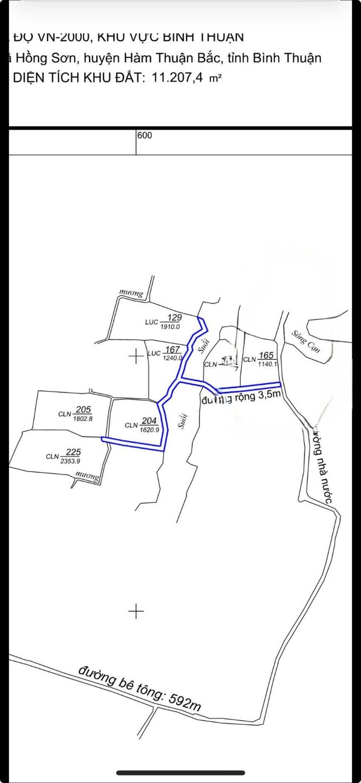 Bán Đất Vườn 1.1ha Bình Thuận - Sổ Đỏ Thổ Cư, Tiềm Năng Sinh Lời Cao