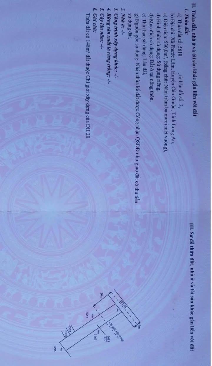 Kho Xưởng 530m² Full Thổ Cư Mặt Tiền Hương Lộ 20, Cần Giuộc - Giá 5.4 Tỷ