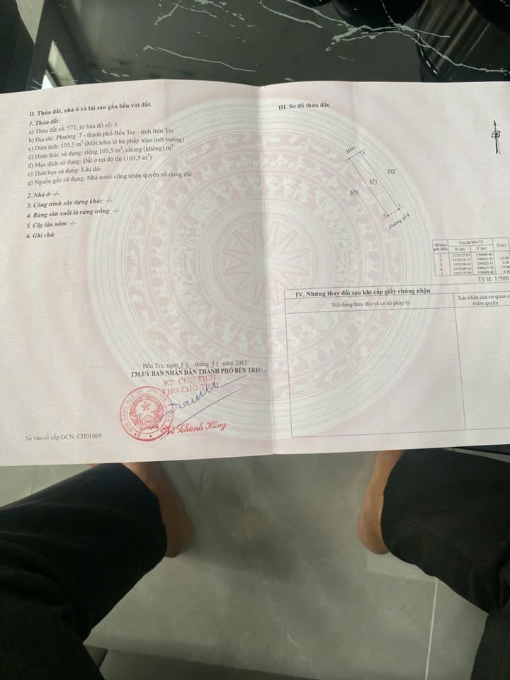 Đất Nền Góc KDC Sao Mai, Bến Tre - 103.5m² - Sẵn Sàng Xây Nhà Mơ Ước!