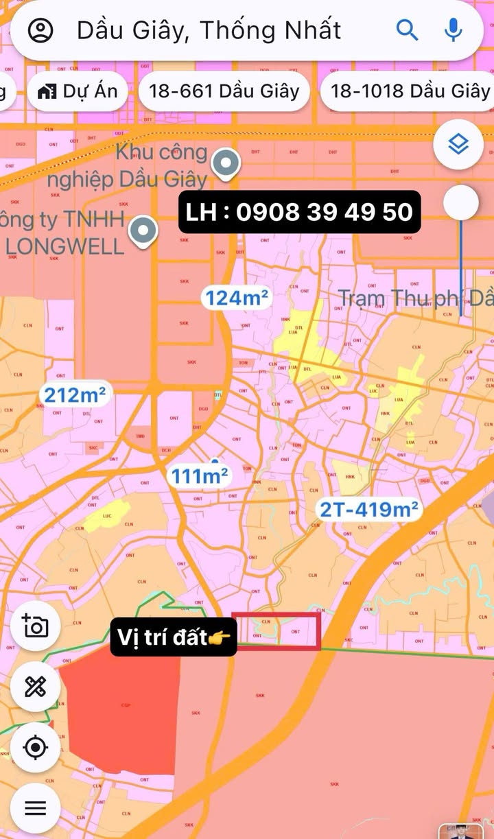 Đất Nền Cẩm Mỹ Đồng Nai 242m² Giá 1.6 Tỷ - Đối Diện KCN