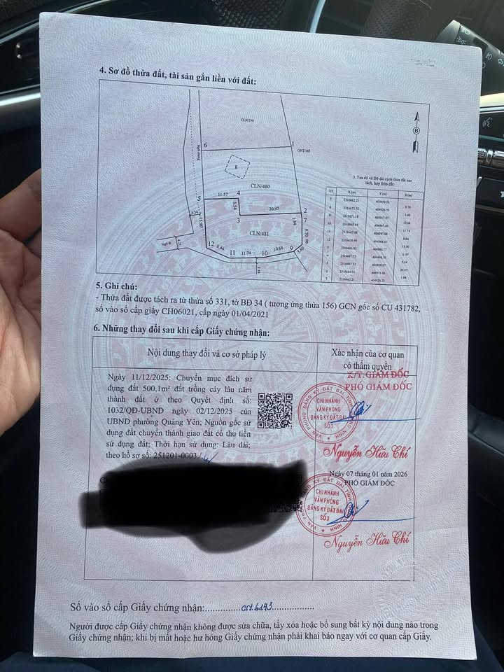 Đất Nền 600m² Thôn Chùa, Quảng Yên - Sổ Đỏ Full Thổ Cư, Giá Tốt