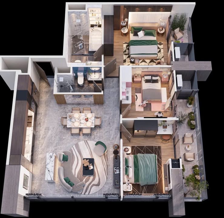 Căn hộ ICON 40 Hạ Long 93m² - Căn góc view biển 5.7 tỷ