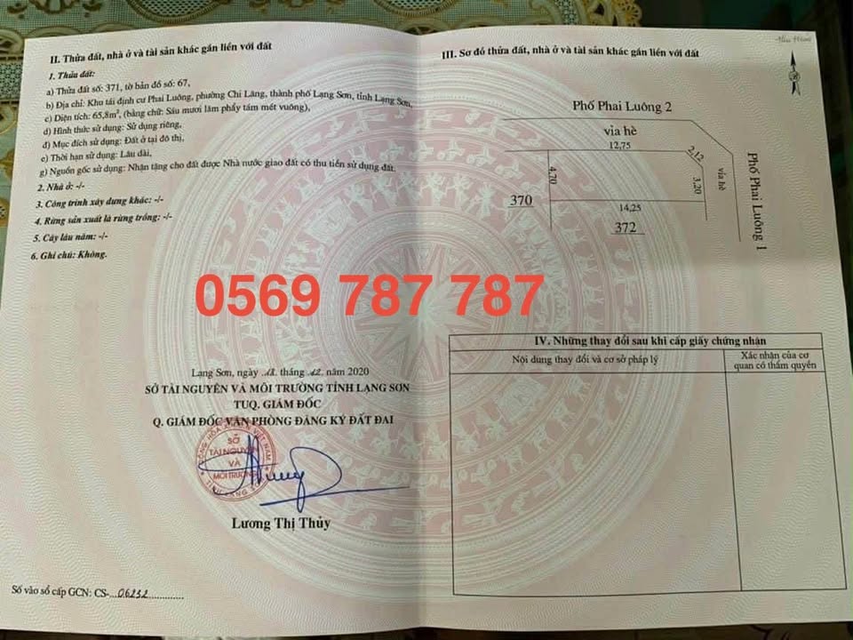 Đất Lạng Sơn - Góc 2 Mặt Tiền Phai Luông 66m² - Giá 3 Tỷ