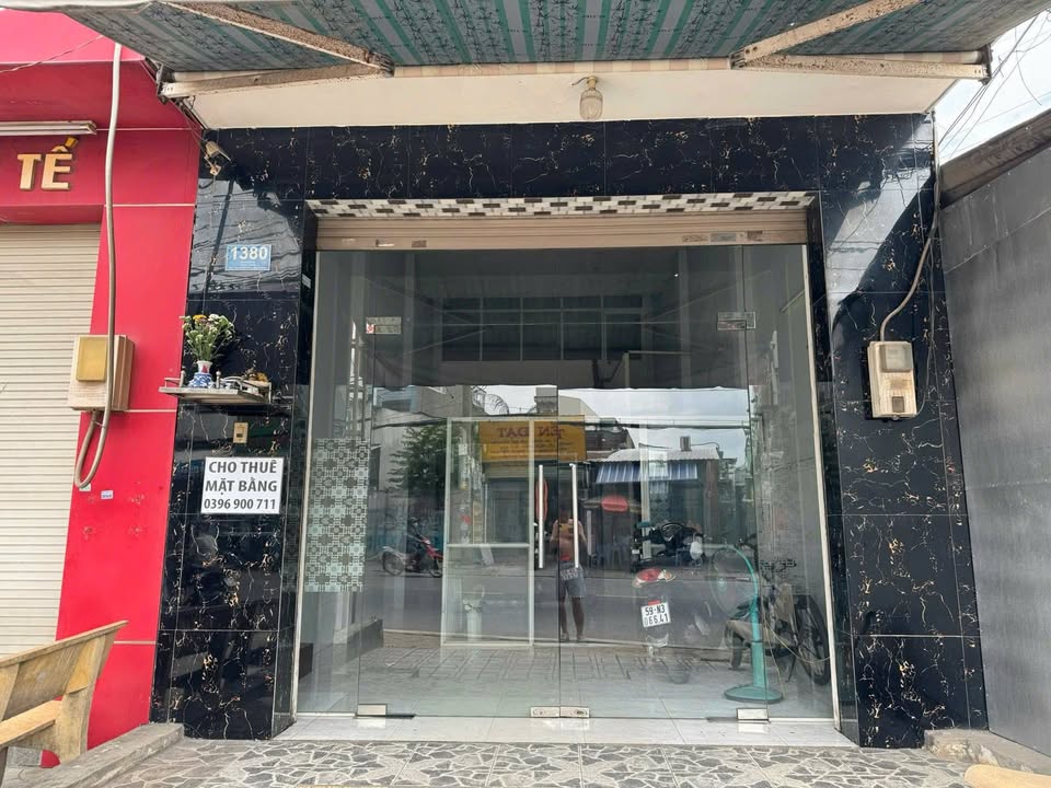 Mặt bằng kinh doanh QL50 Phong Phú 50m² - Mặt tiền kinh doanh