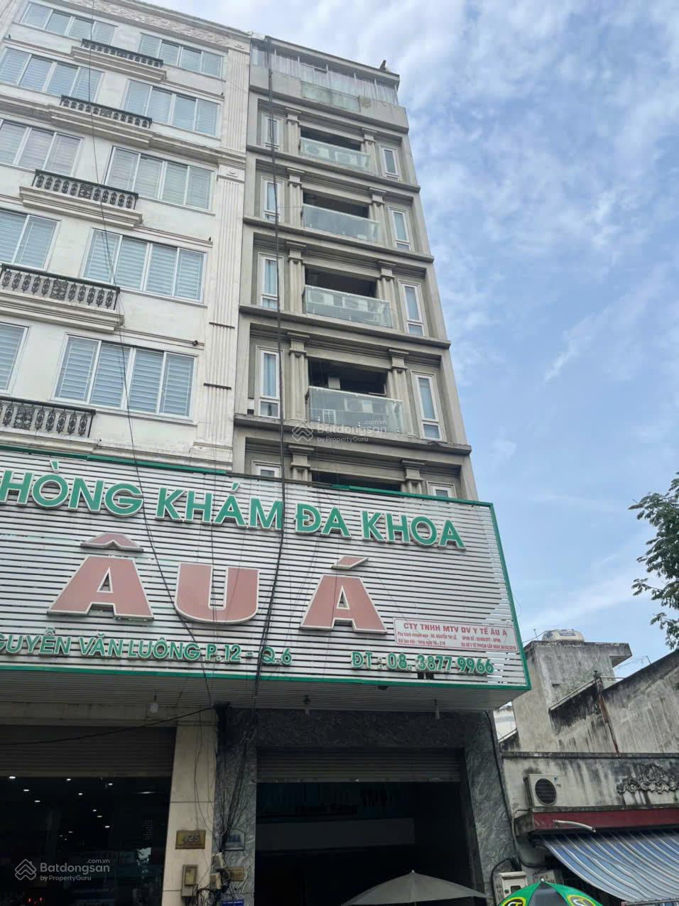 Cho thuê nhà 7 tầng thang máy mặt tiền Nguyễn Văn Luông, P12, Q6 - 850m²