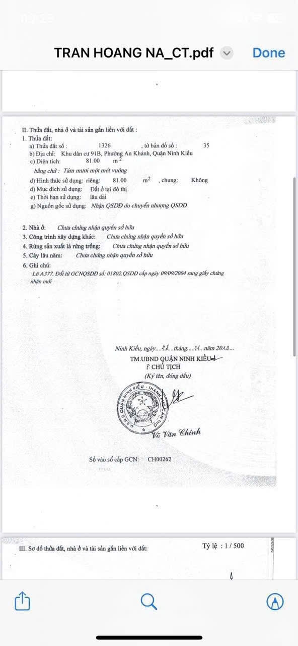 Đất nền mặt tiền Trần Hoàng Na, Ninh Kiều - 8.2 tỷ