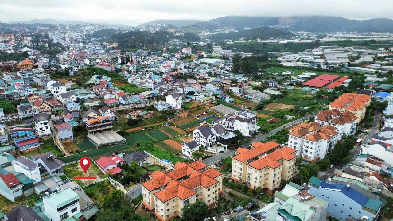 Cho thuê đất mặt tiền Tô Vĩnh Diện, Đà Lạt - 1156m², 35 triệu/tháng